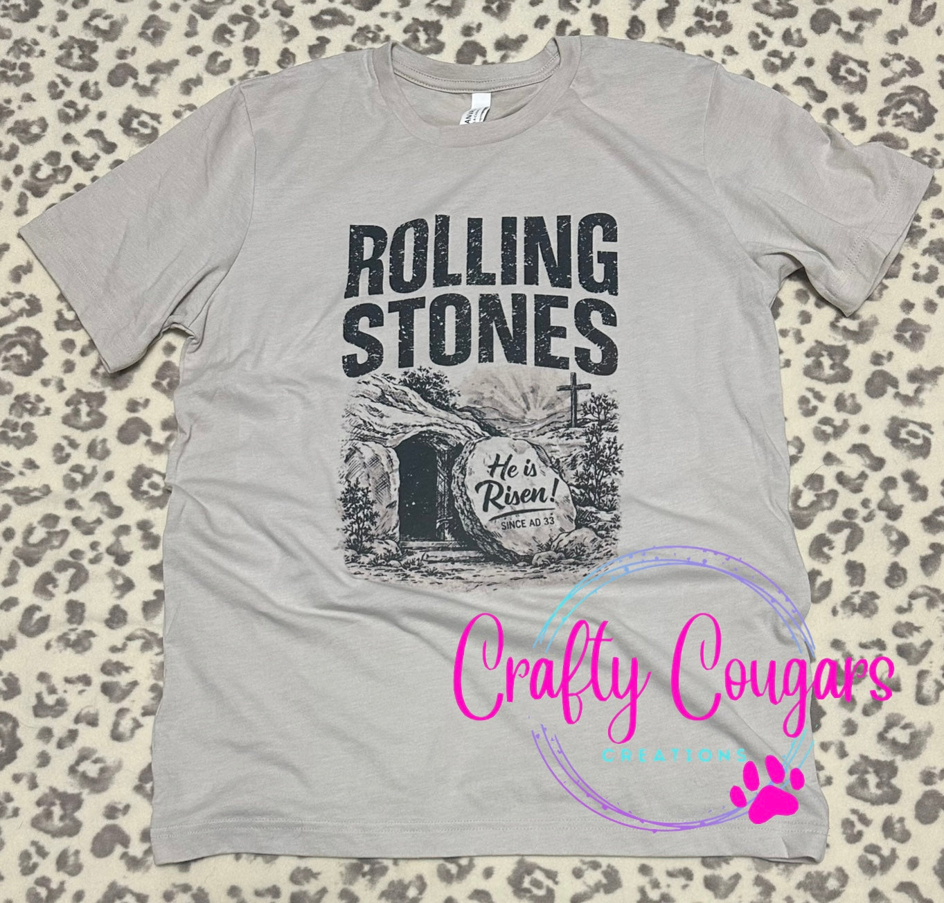 Rollin stones He is Risen T-Shirt