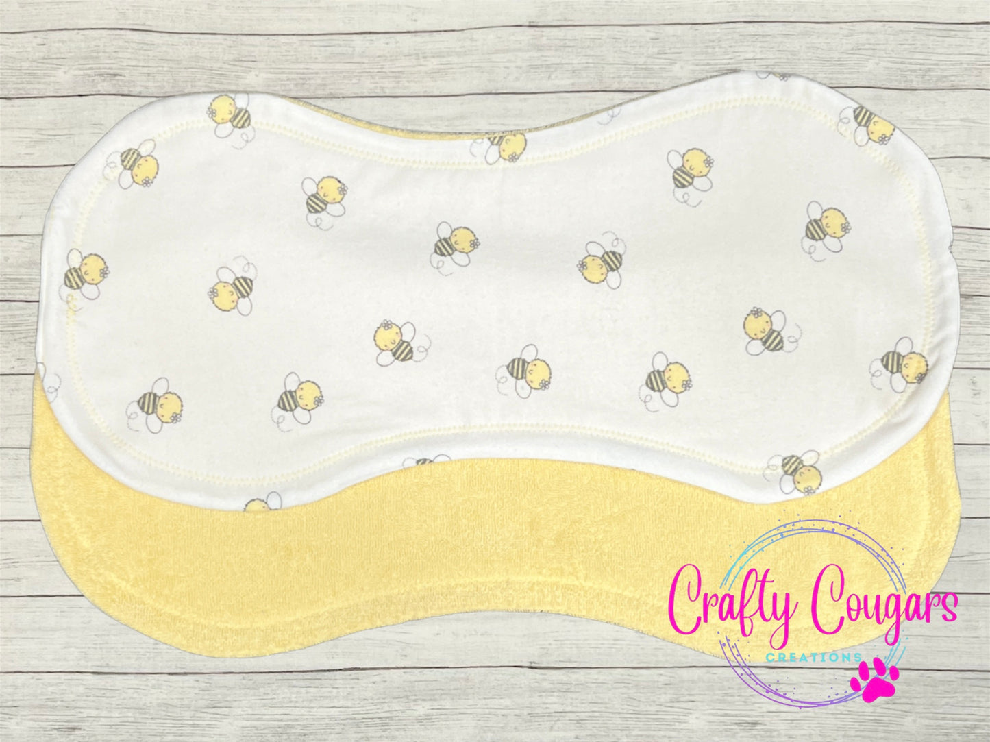 Buzzing Bees Burp Rag