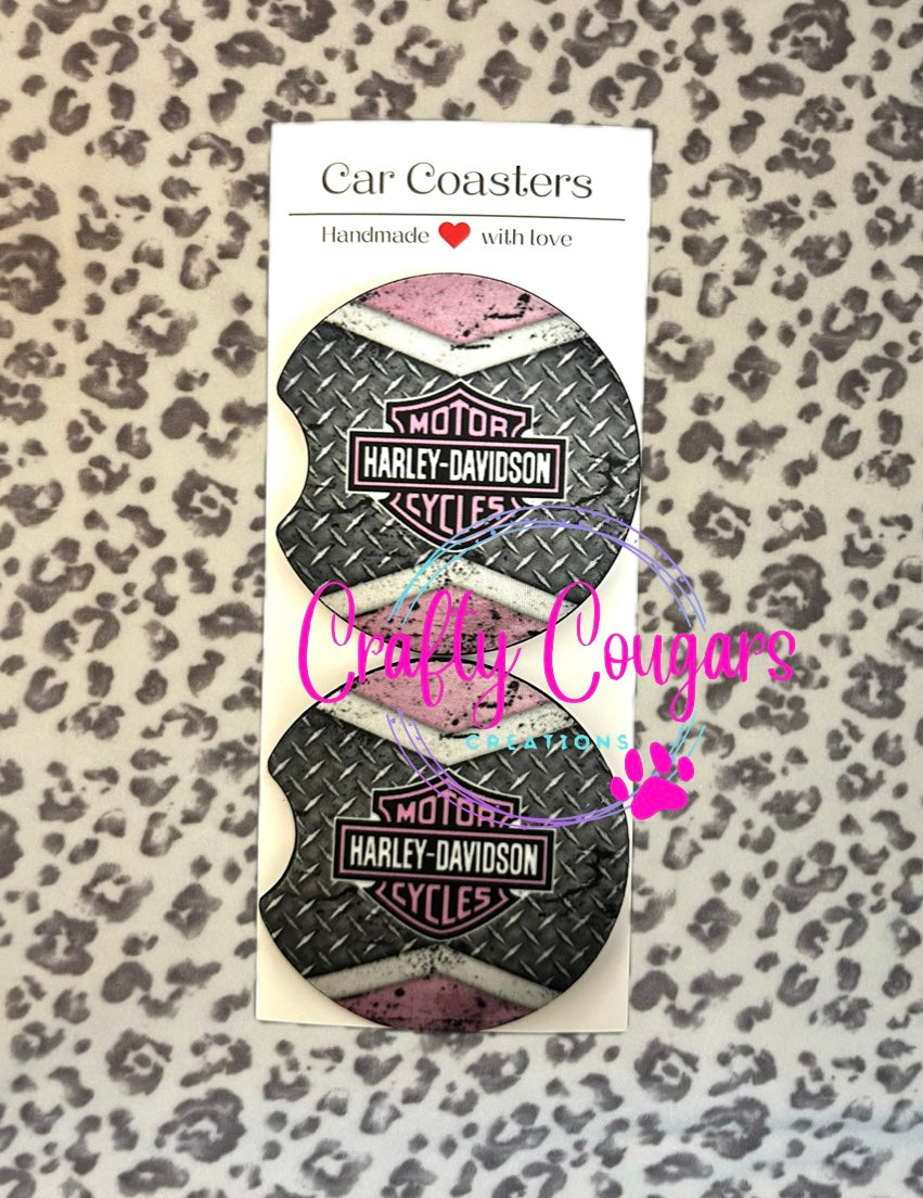Harley Davidson Car Coasters