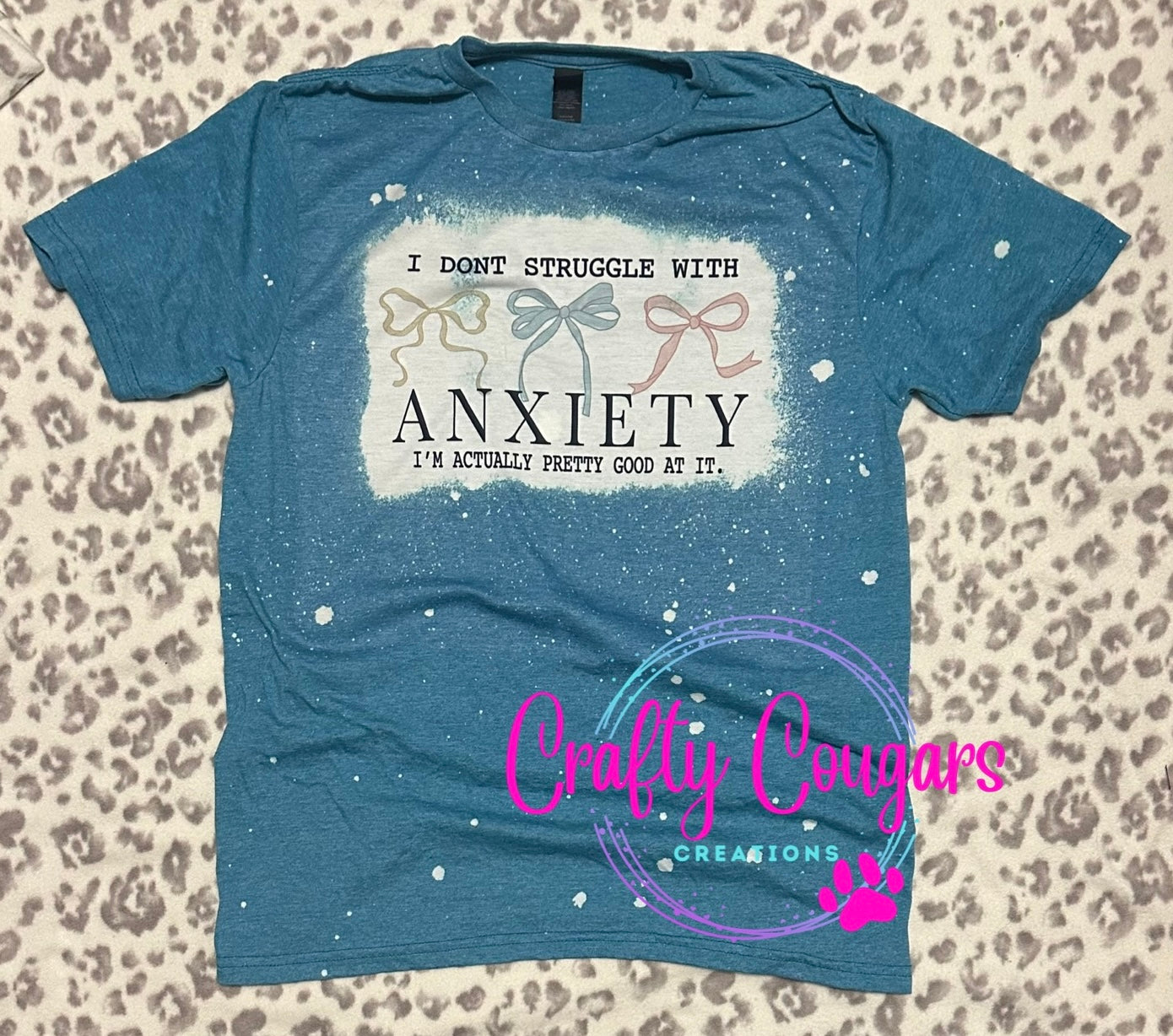 I don't struggle with anxiety T-shirt