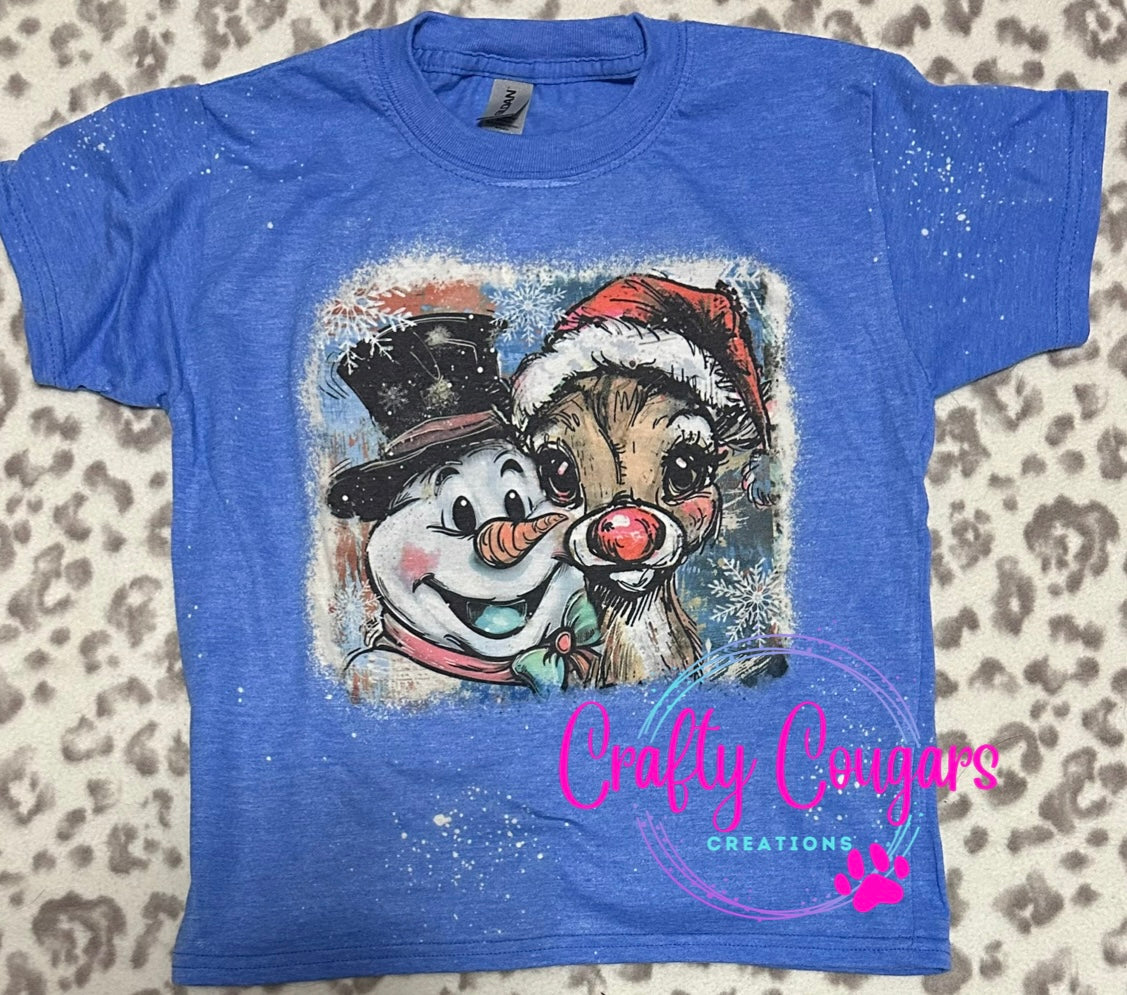 YOUTH Frosty and Rudolph T-Shirt