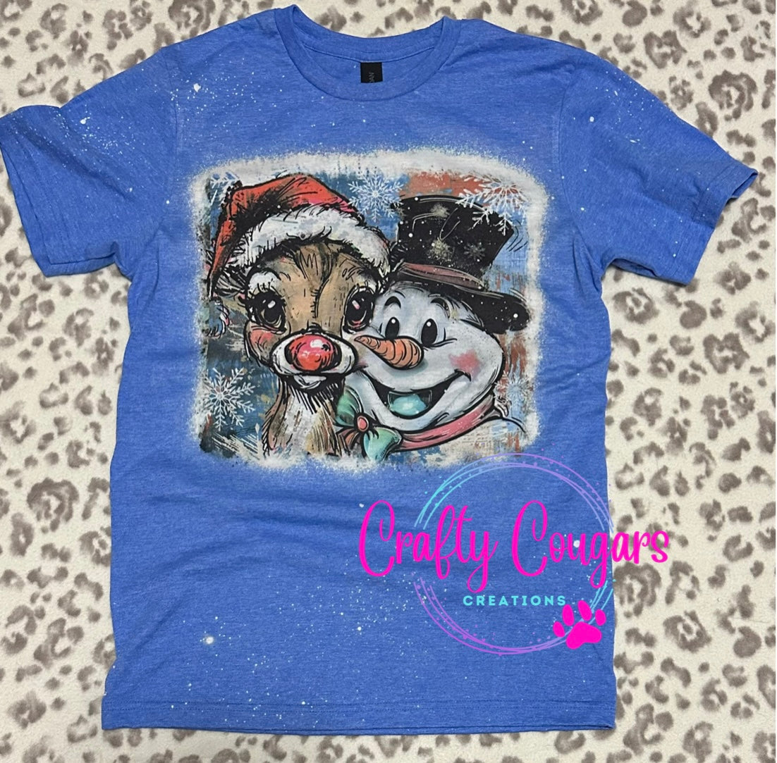 Rudolph and Frosty T-shirt