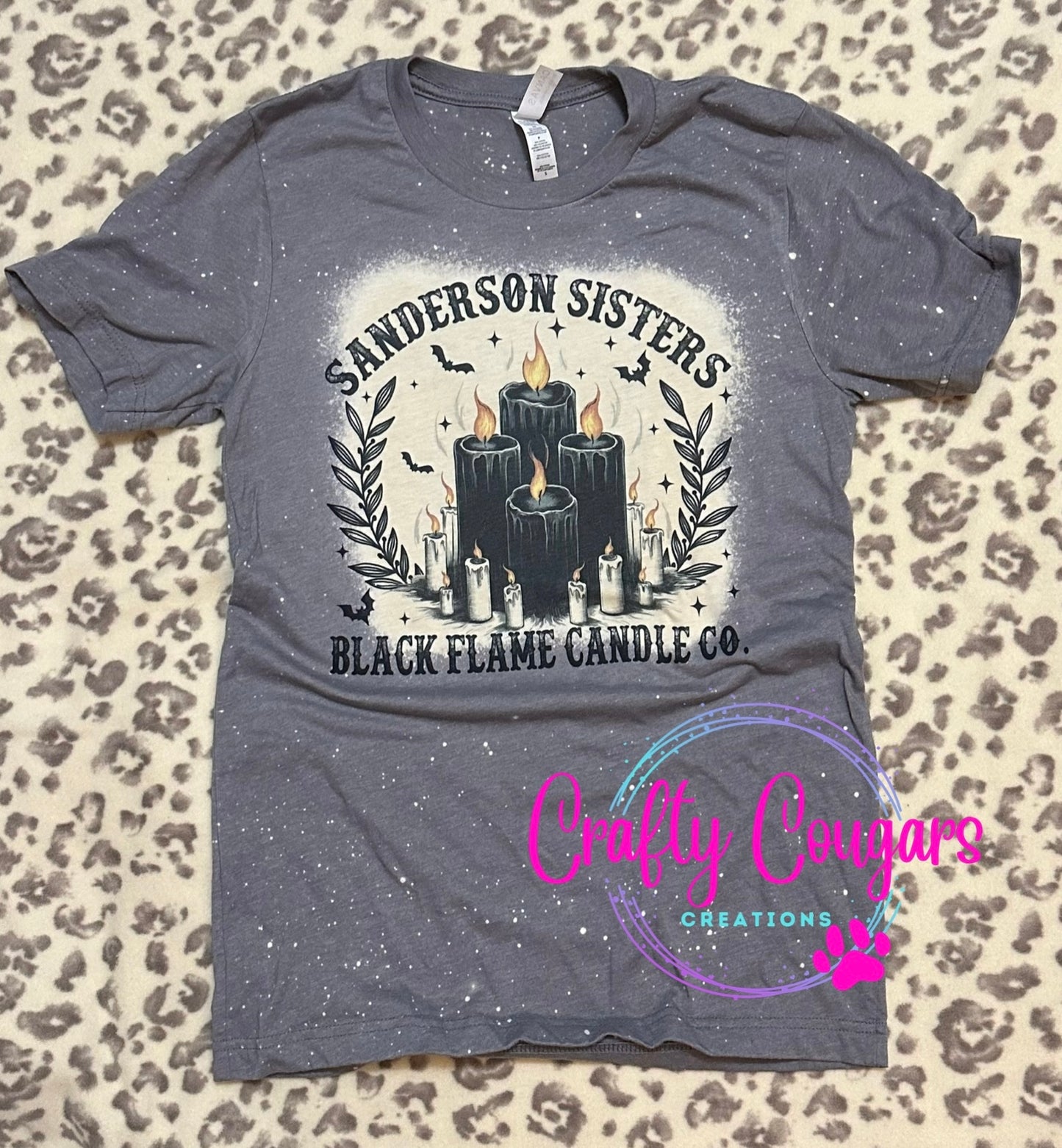 Black Flame Candle T-Shirt