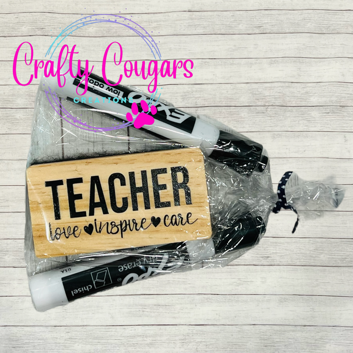 Love Inspire Care Eraser Set