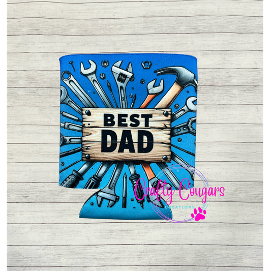 Best Dad Tools Koozie