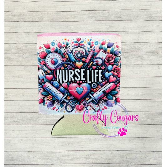 Nurse Life Koozie