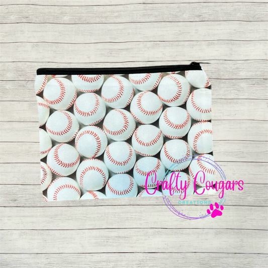 Baseball Zipper Bag