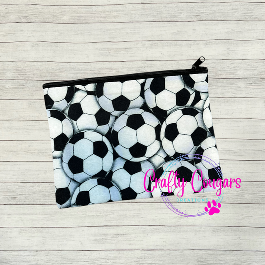 Soccer Zipper Bag