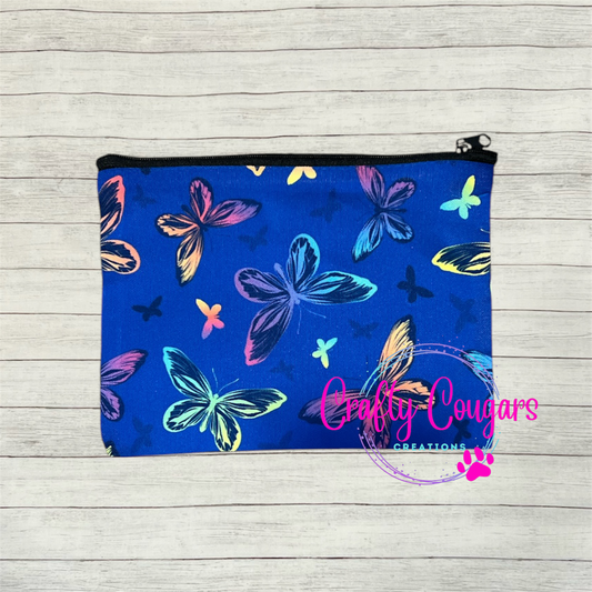 Butterflies Zipper Bag