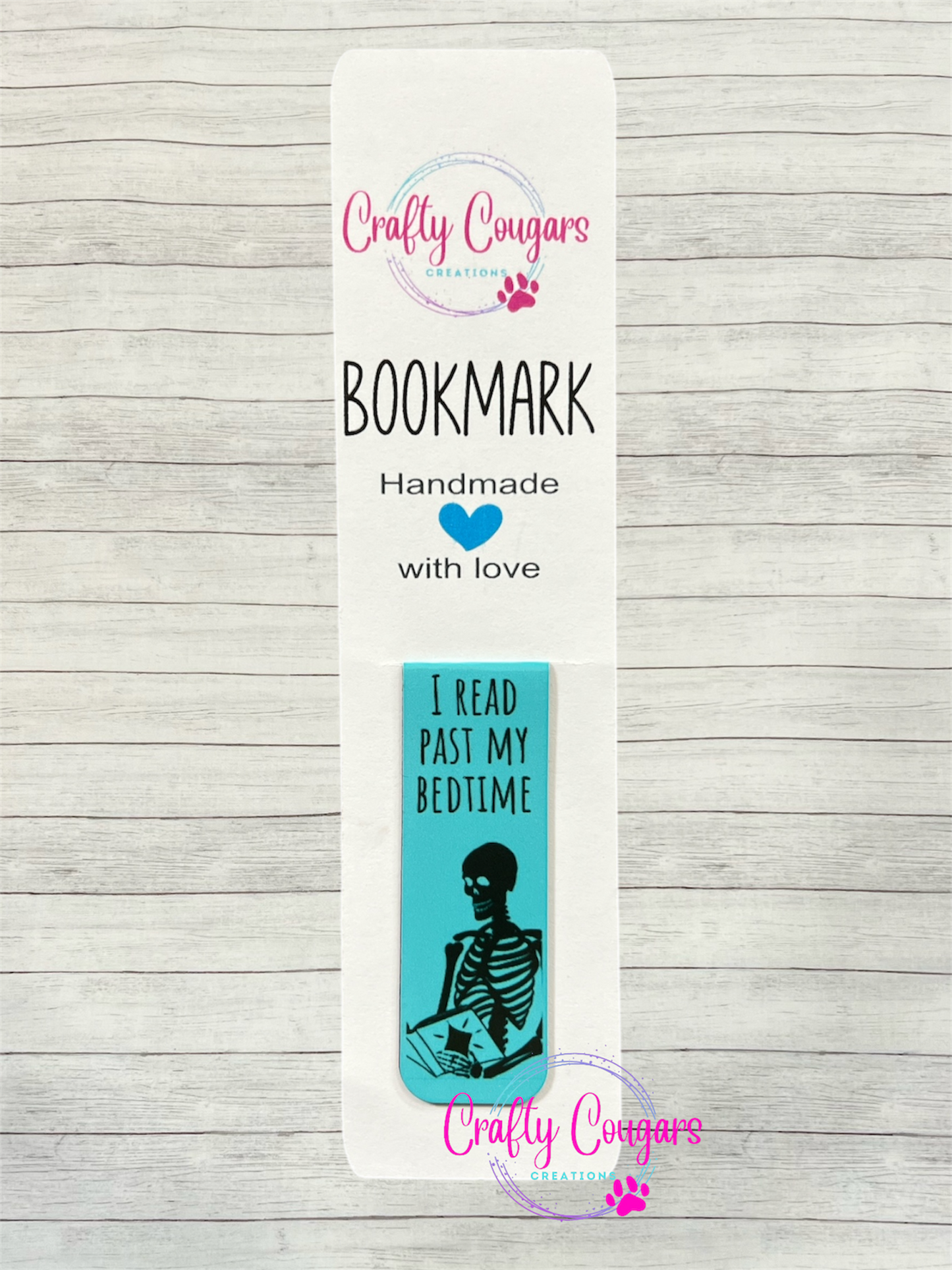 I Read Past My Bedtime Bookmark