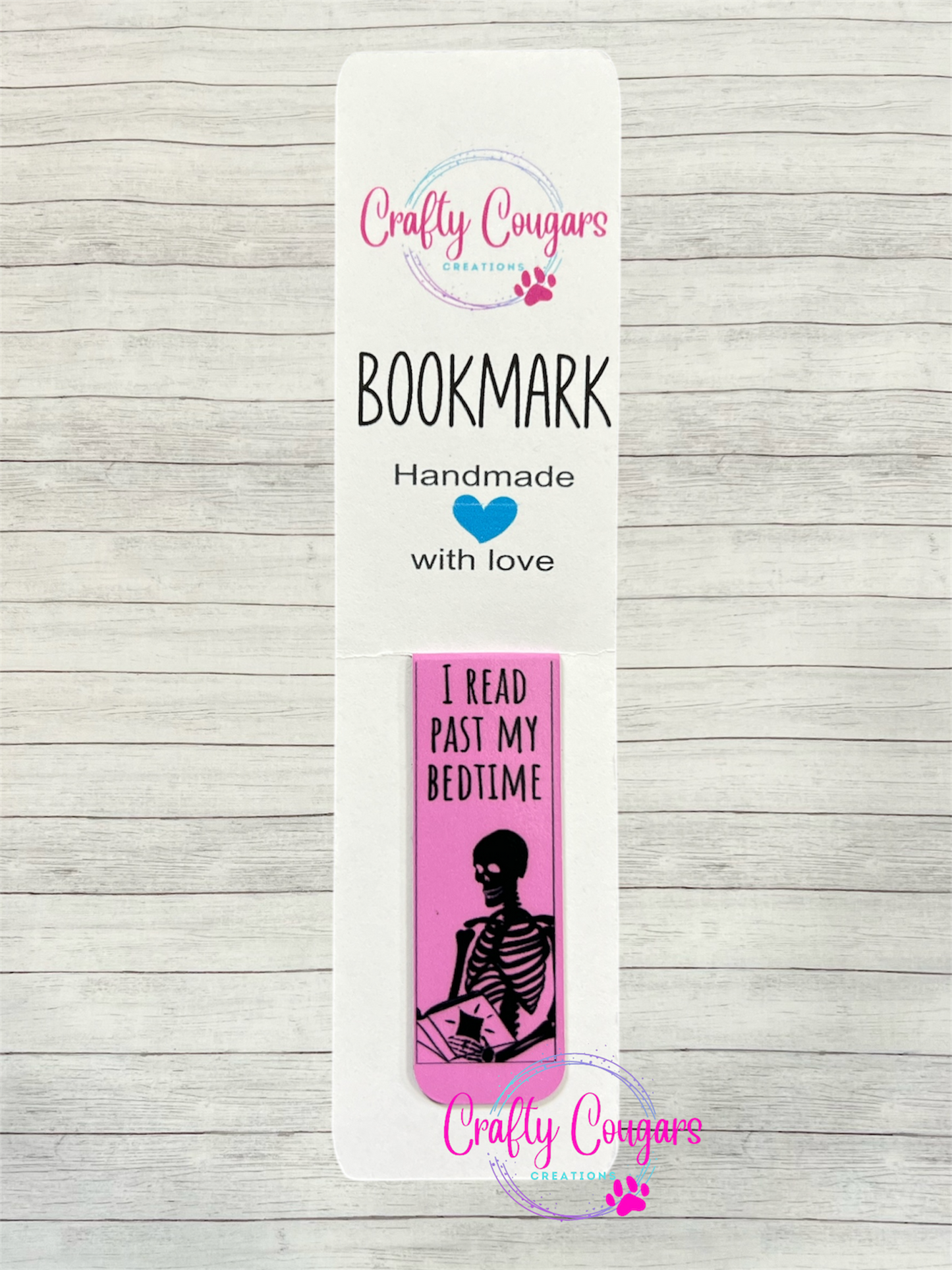 I Read Past My Bedtime Bookmark