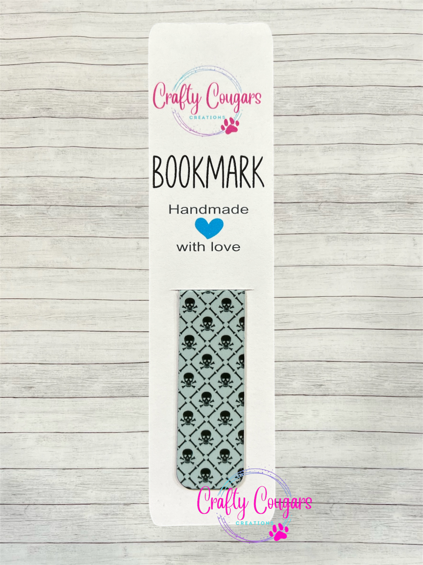 Skulls & Crossbones Bookmark