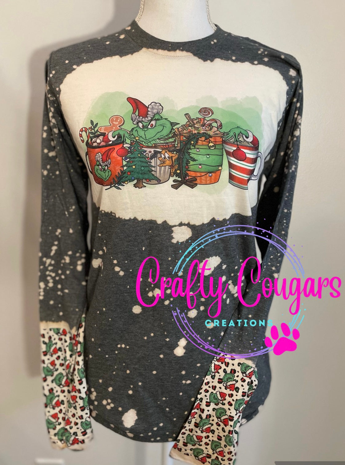 Gr*nch Hot Cocoa Longsleeves