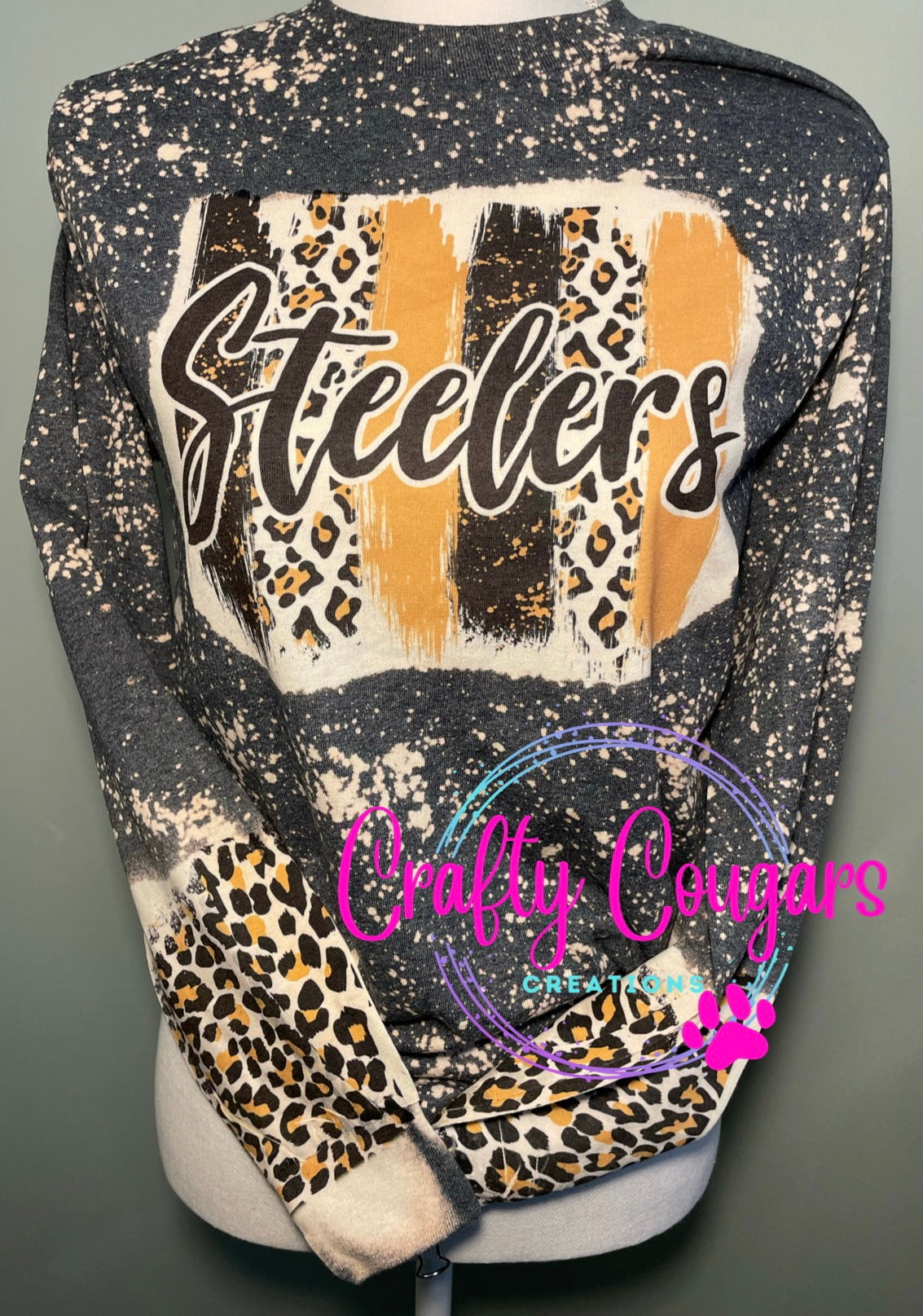 Steelers Longsleeve – Crafty Cougars Creations