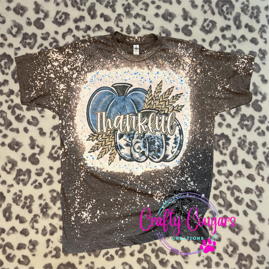 Thankful Blue Pumpkins T-shirt