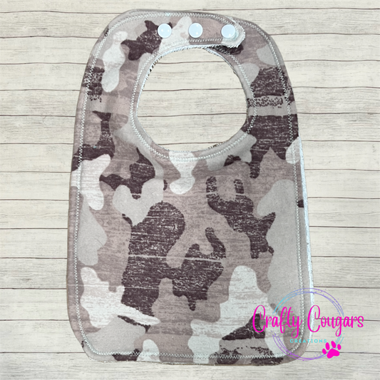 Blue Camo Bib