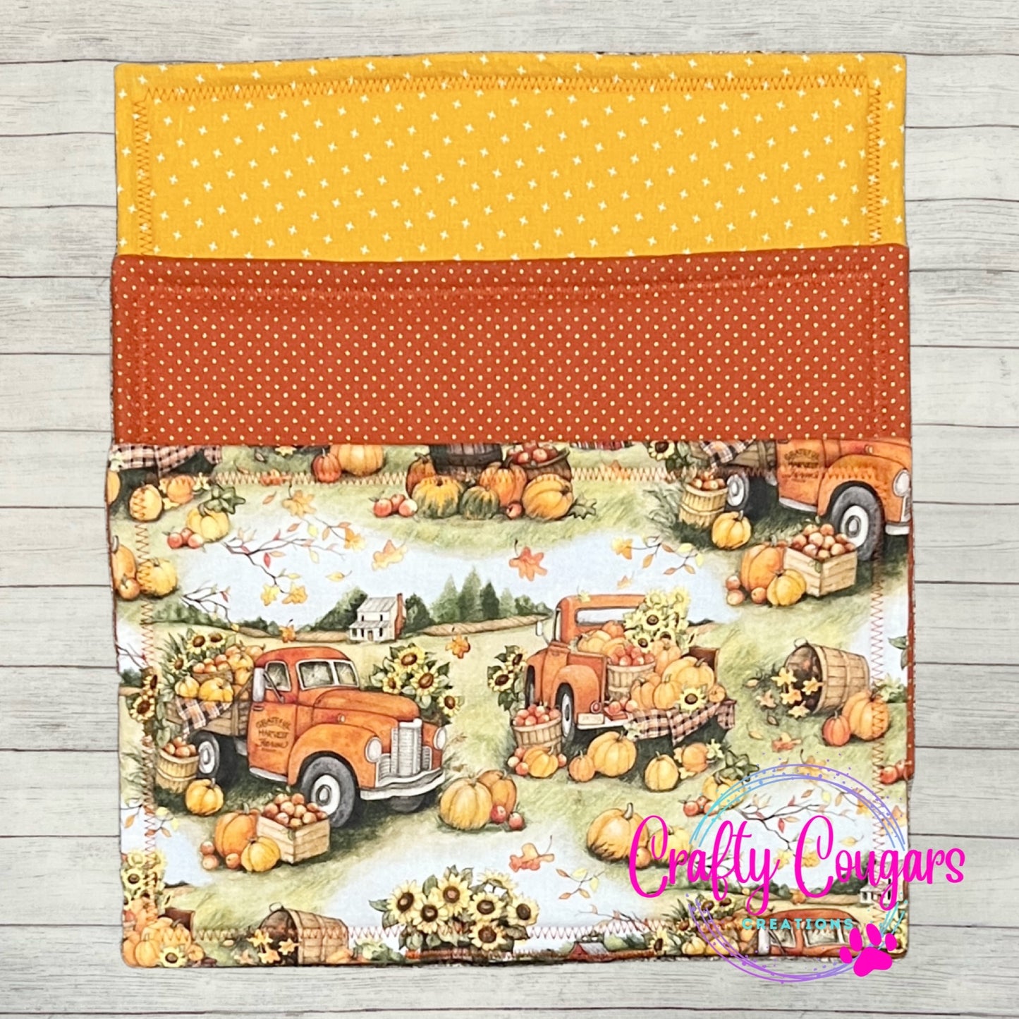 Pumpkin Truck Large Pot Holder