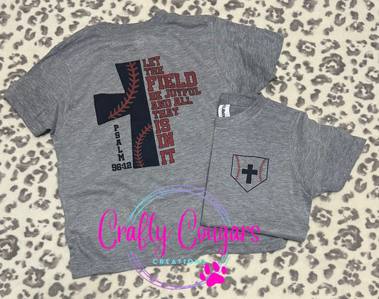 Let the field be Joyful- Youth T-Shirt