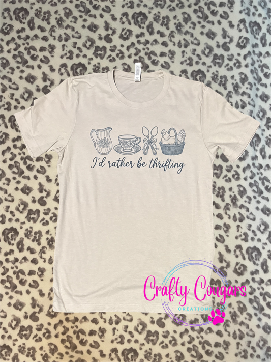 I’d Rather Be Thrifting T-Shirt