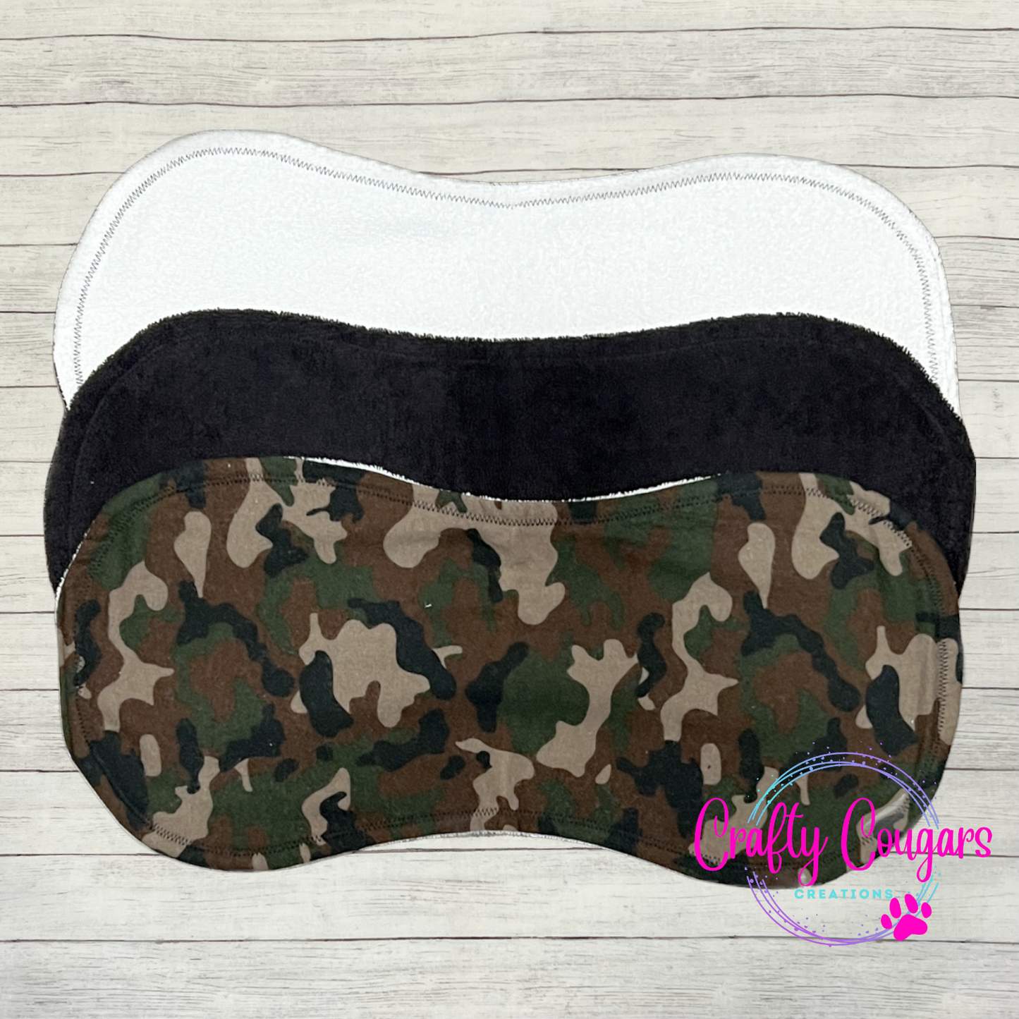 Camo Burp Rag