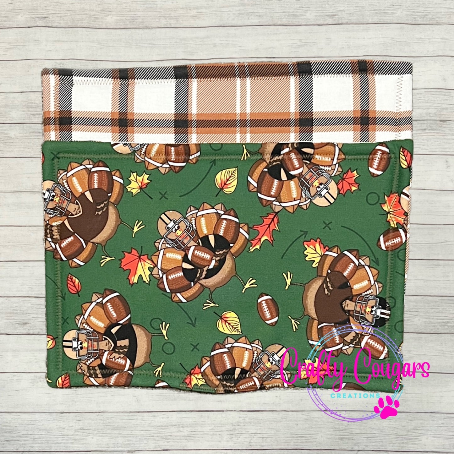 Football Turkeys Large Pot Holder