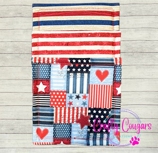 Patriotic Patchwork Pot Holder