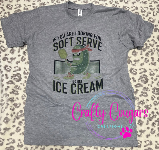 Go get softserve Pickleball T-Shirt