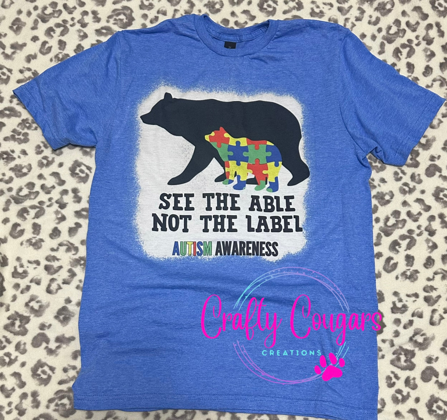 See the able not the label T-shirt