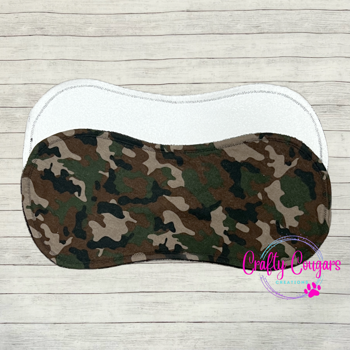 Camo Burp Rag