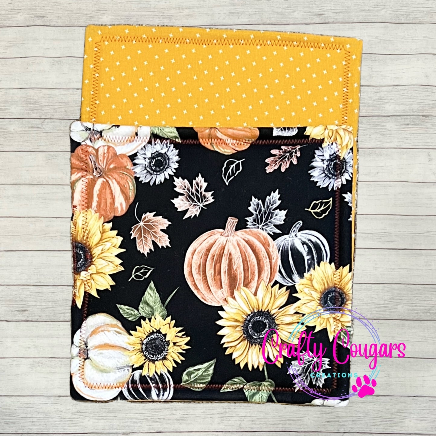 Pumpkins & Sunflowers Pot Holder