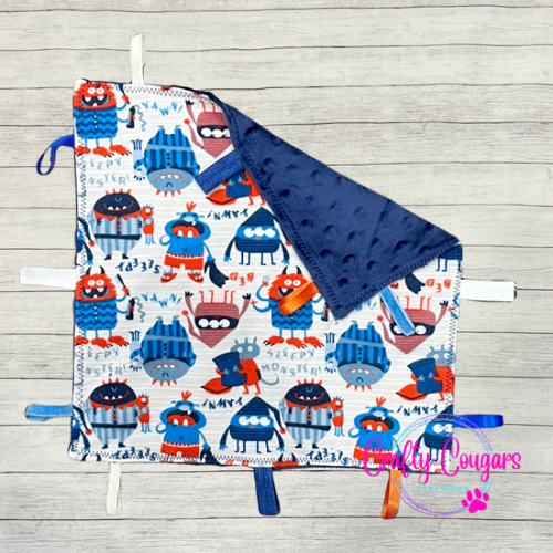 Sleeping Monsters Sensory Blanket