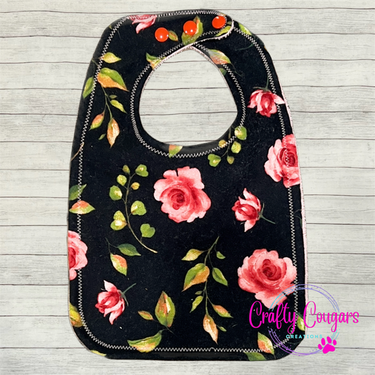 Scarlet Rose Bib