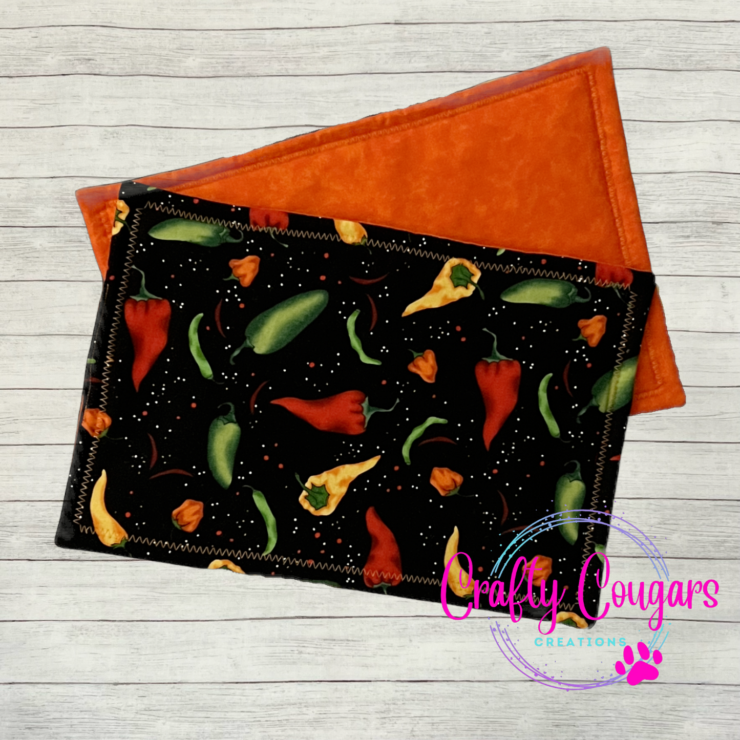 Hot Chili Peppers Large Pot Holder