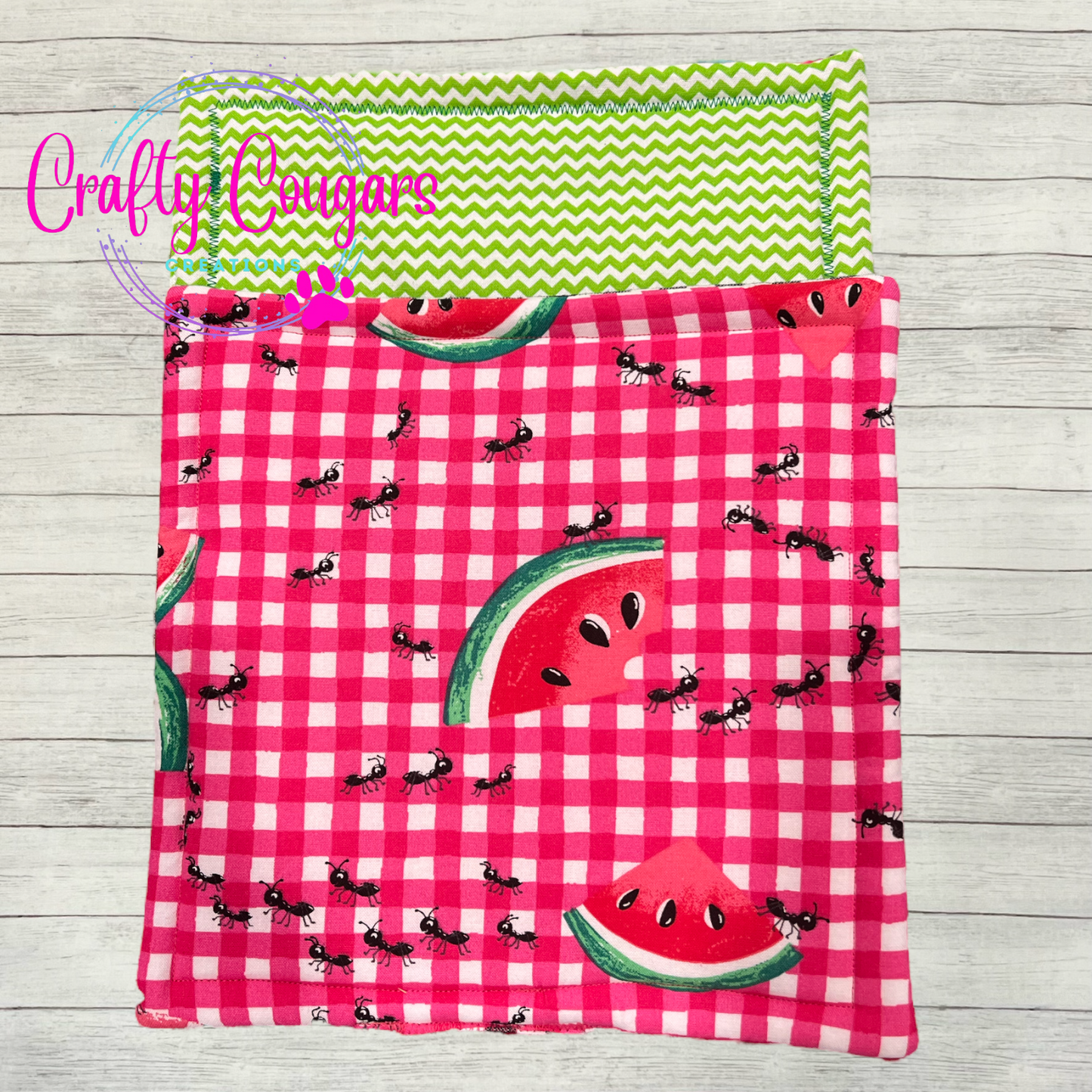 Watermelon and Ants Pot Holder