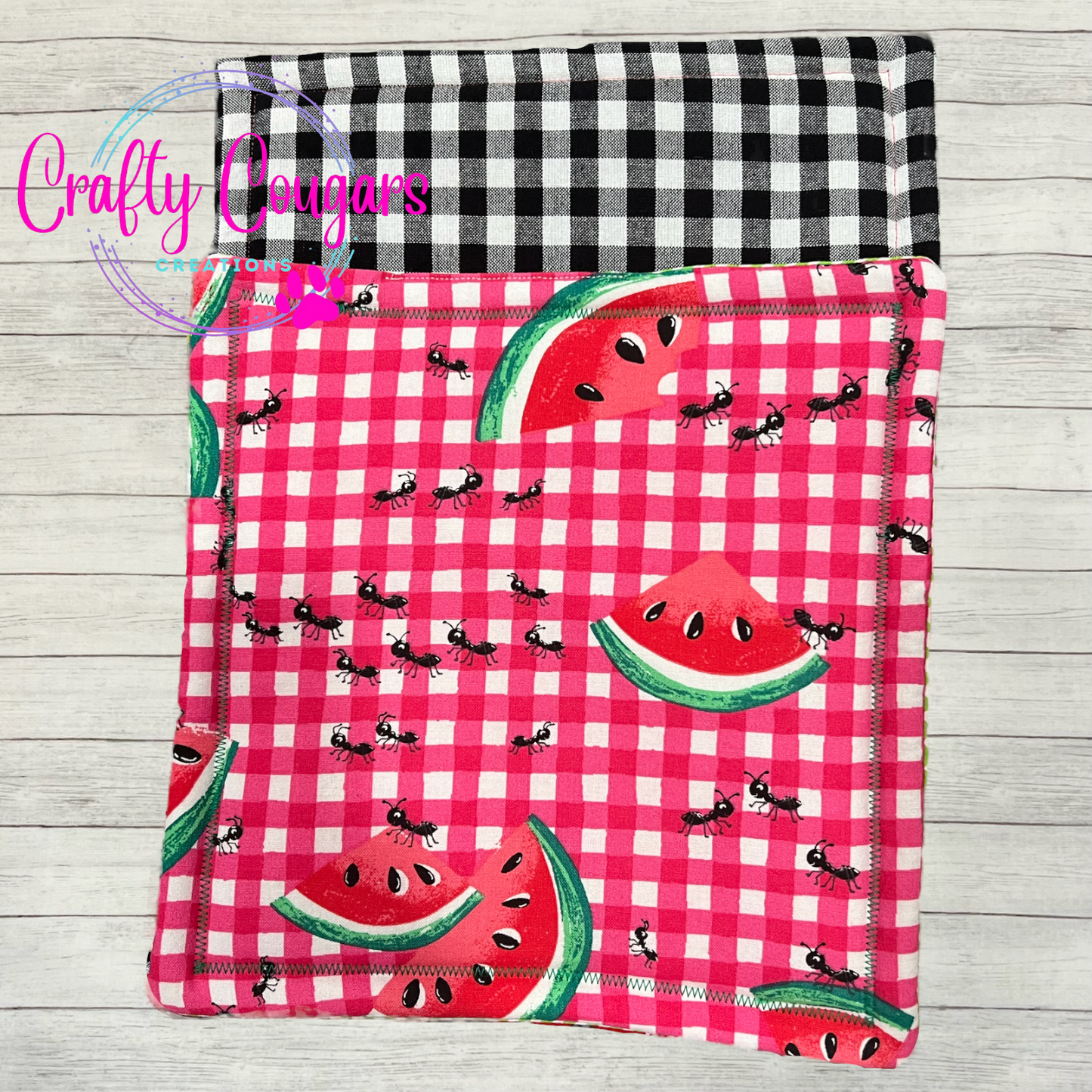 Watermelon and Ants Pot Holder