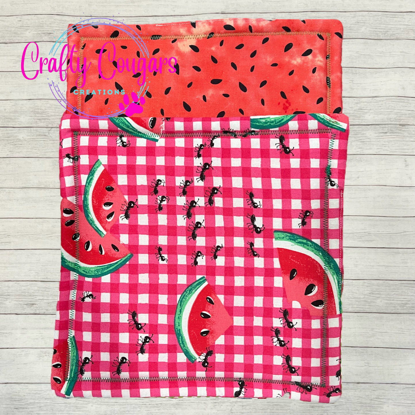 Watermelon and Ants Pot Holder