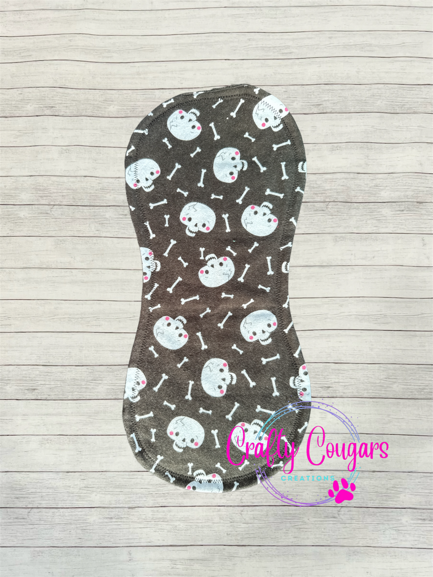 Skull & Bones Burp Rag