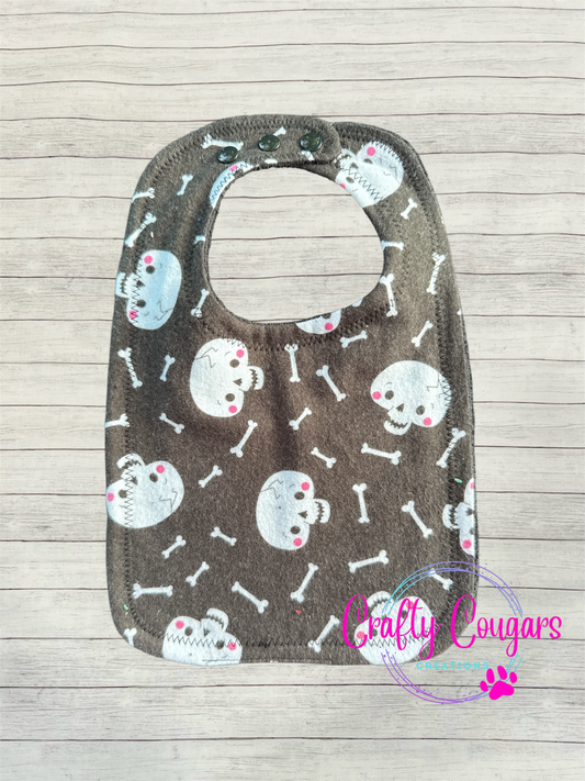 Skull & Bones Bib