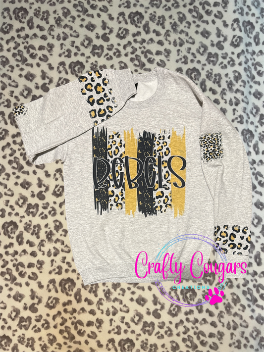 ADULT Paint-strokes Rebels Sweatshirt