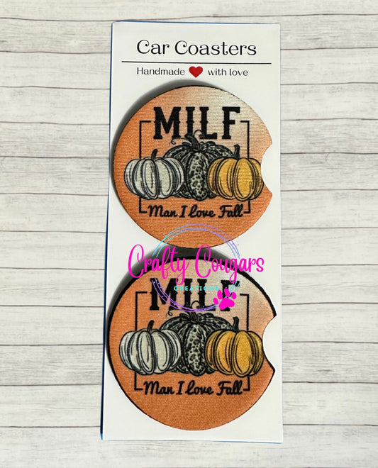 Milf Car Coasters