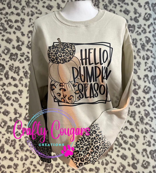 Hello Pumpkin Season Sweatshirt