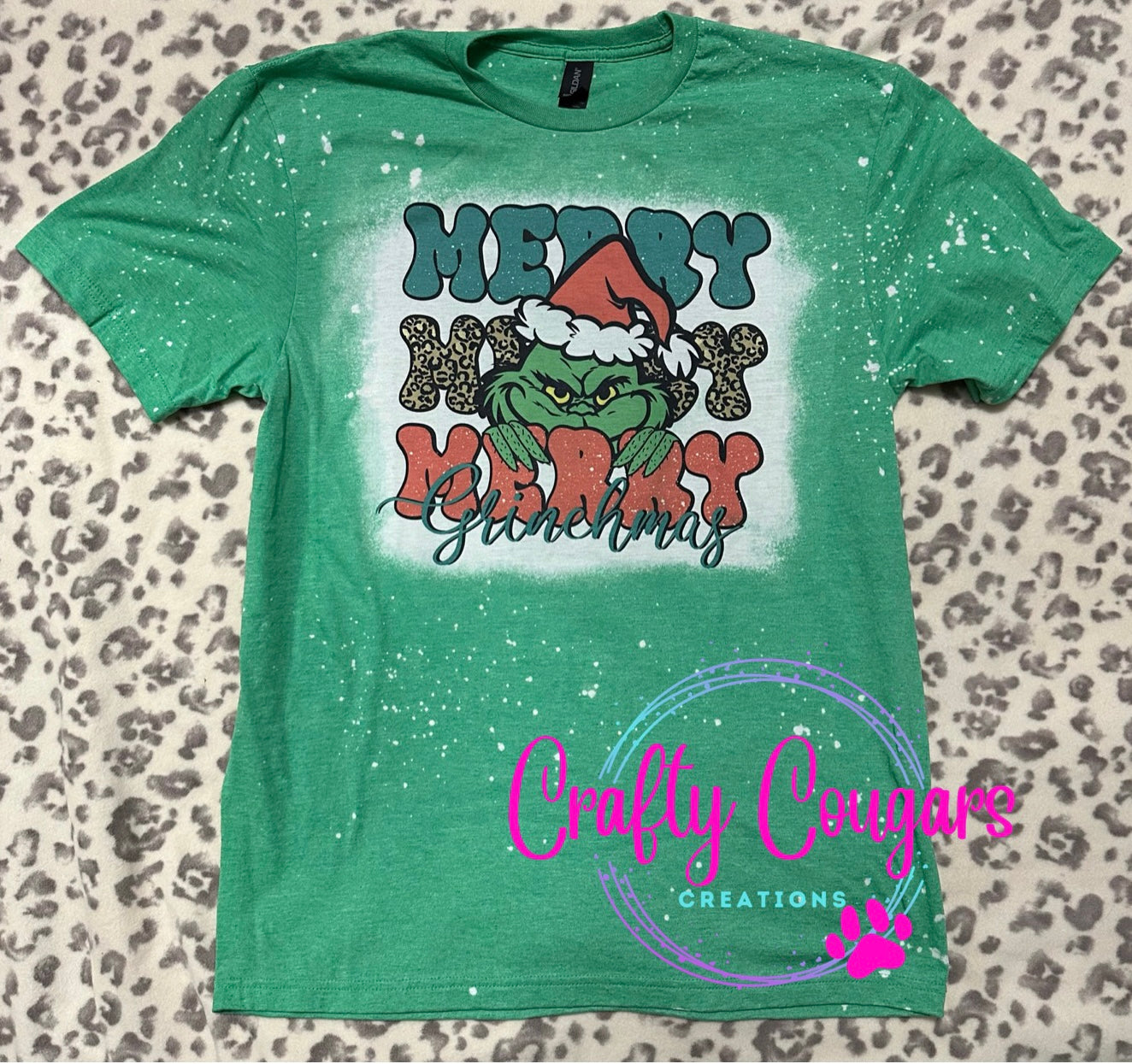 Merry Merry Merry Grinchmas- Green or Red T-shirt