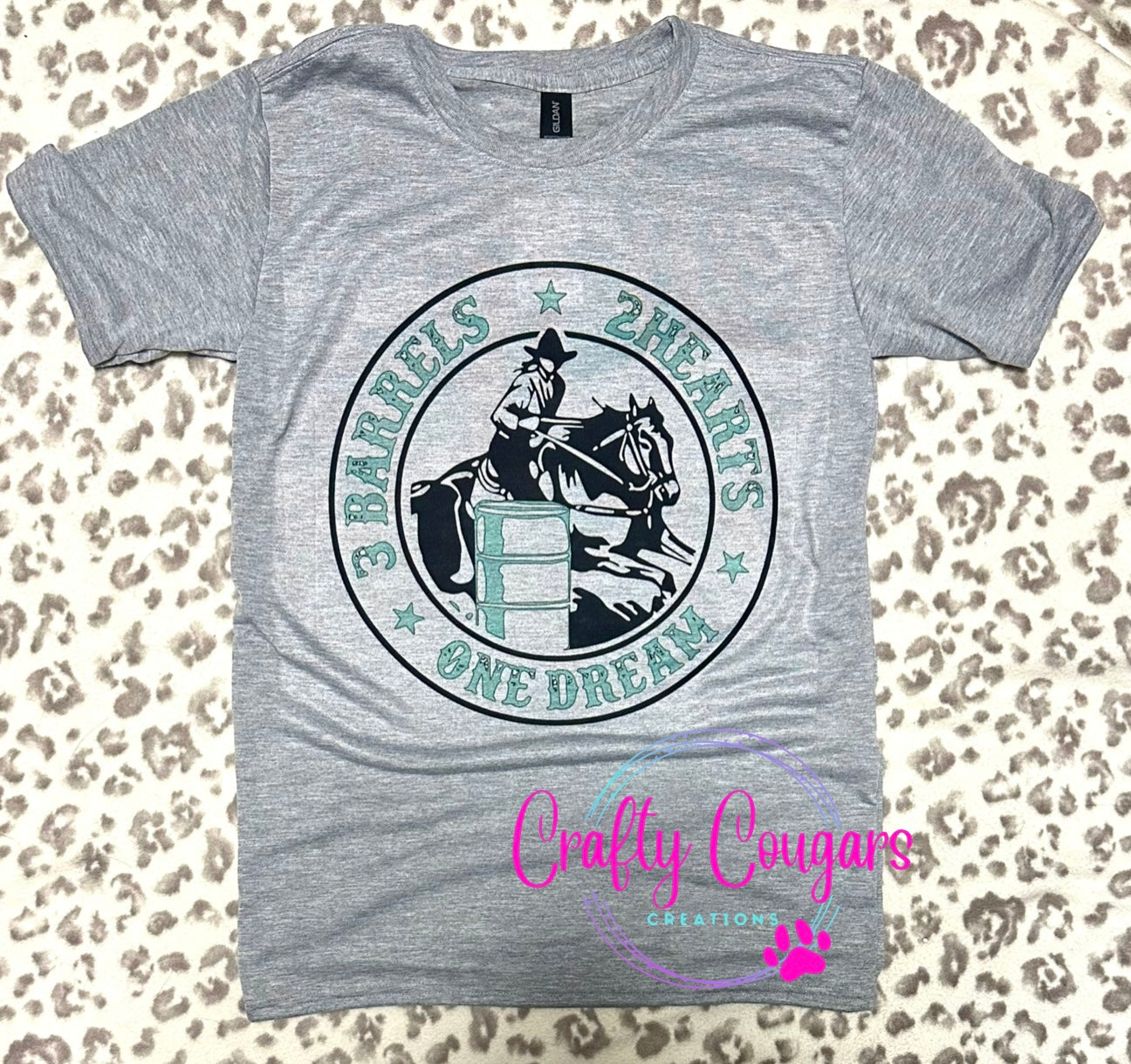 3 barrels, 2 hearts, 1 dream T-Shirt