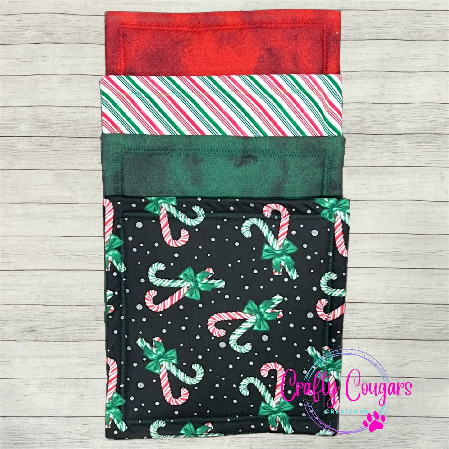 Candy Cane Pot Holder