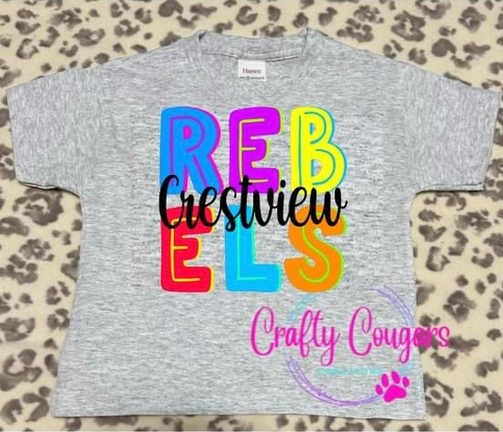 YOUTH Crestview Rebels T-Shirt