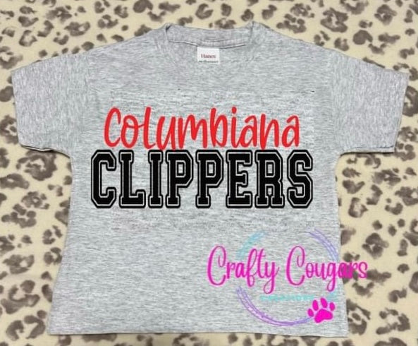 YOUTH Columbiana Clippers T-Shirt