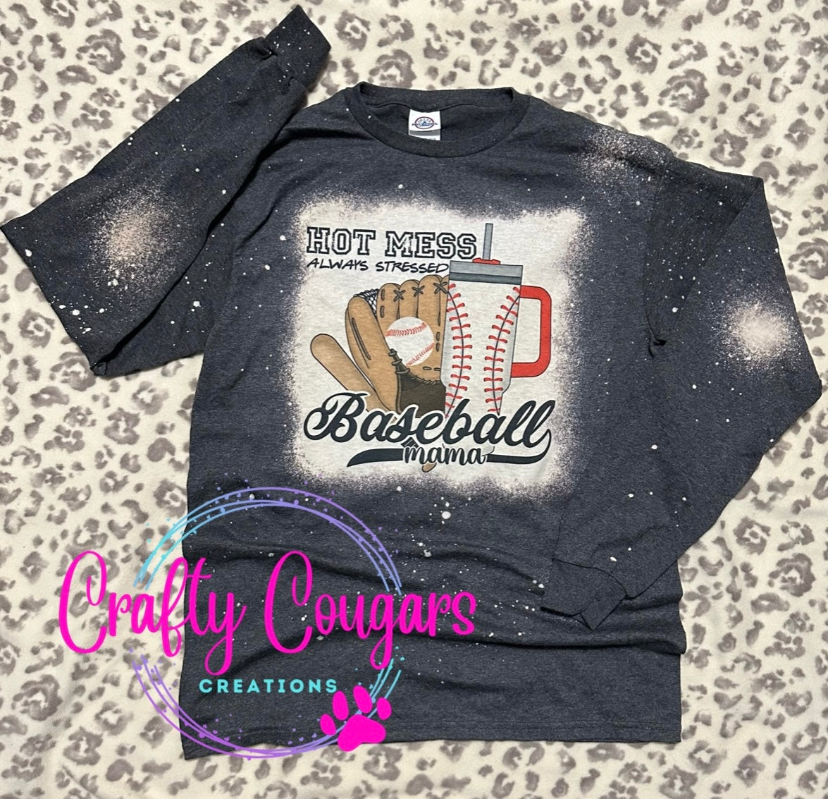 Hotmess Baseball Mom Longsleeve