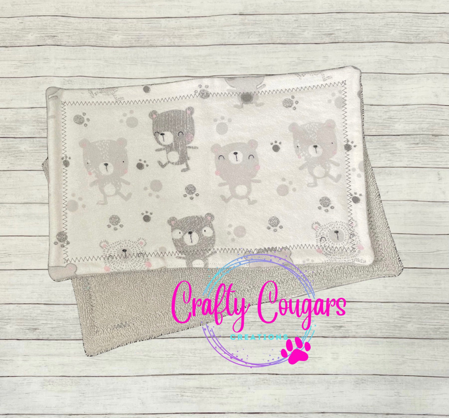 Beary Happy Wash Cloths