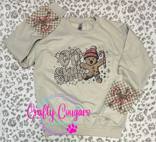 Oh Snap! Gingerbread Sweatshirt
