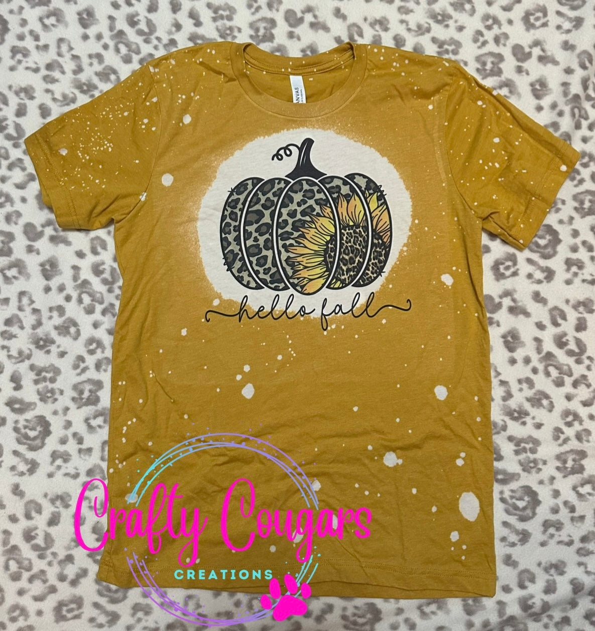 Cheetah Sunflower T-Shirt